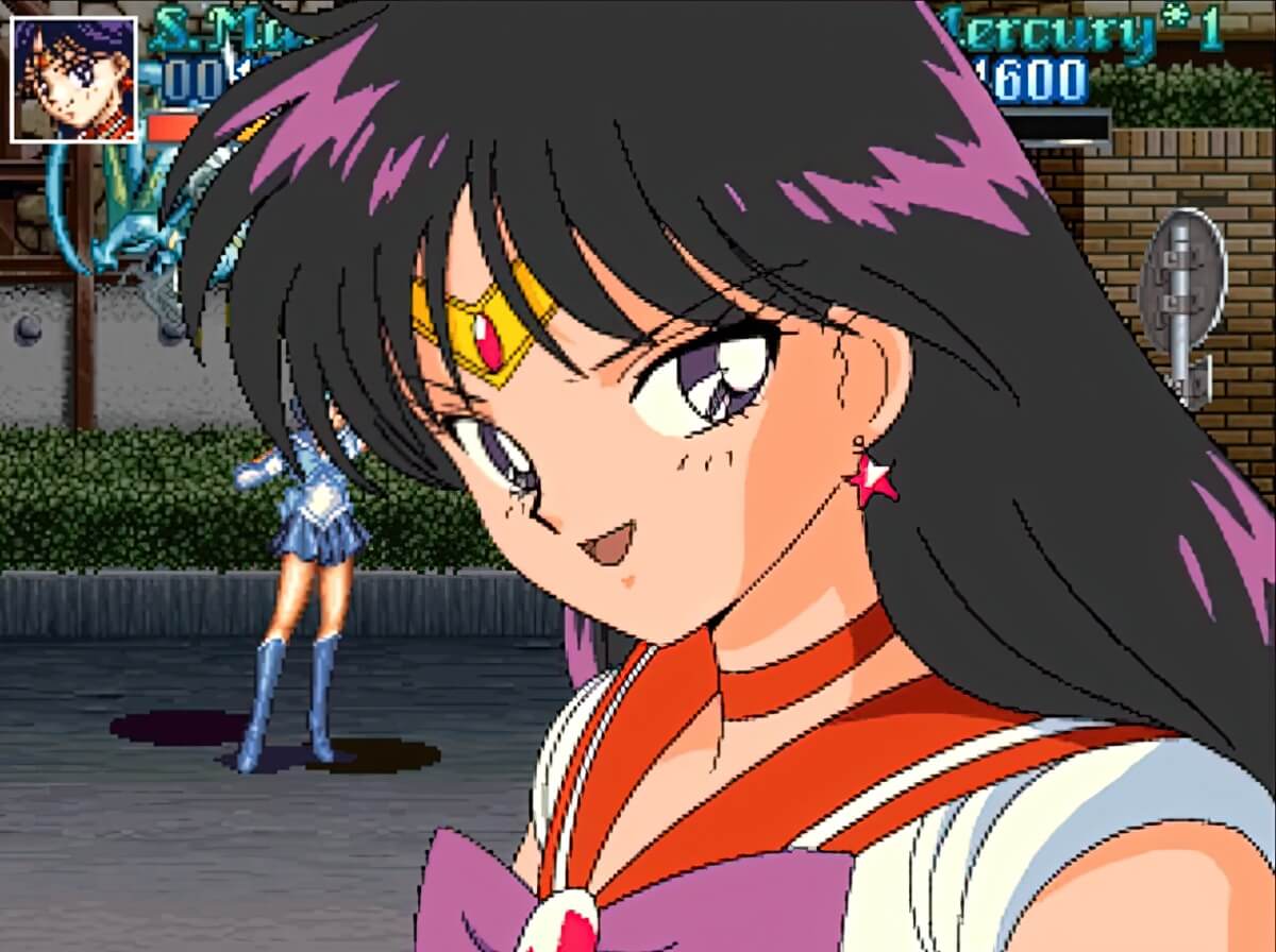 Pretty Soldier Sailor Moon - геймплей игры Arcade